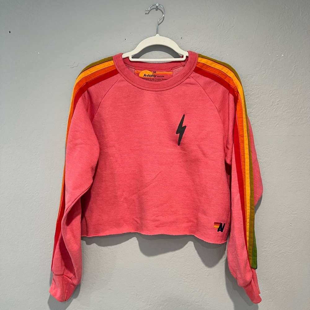 Pink Aviator Nation Sweatshirt